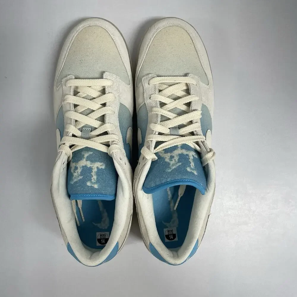 Nike Dunk Low SE Los Angeles HQ3621 133 Size 15 Men Blue White Cream LA Dodgers